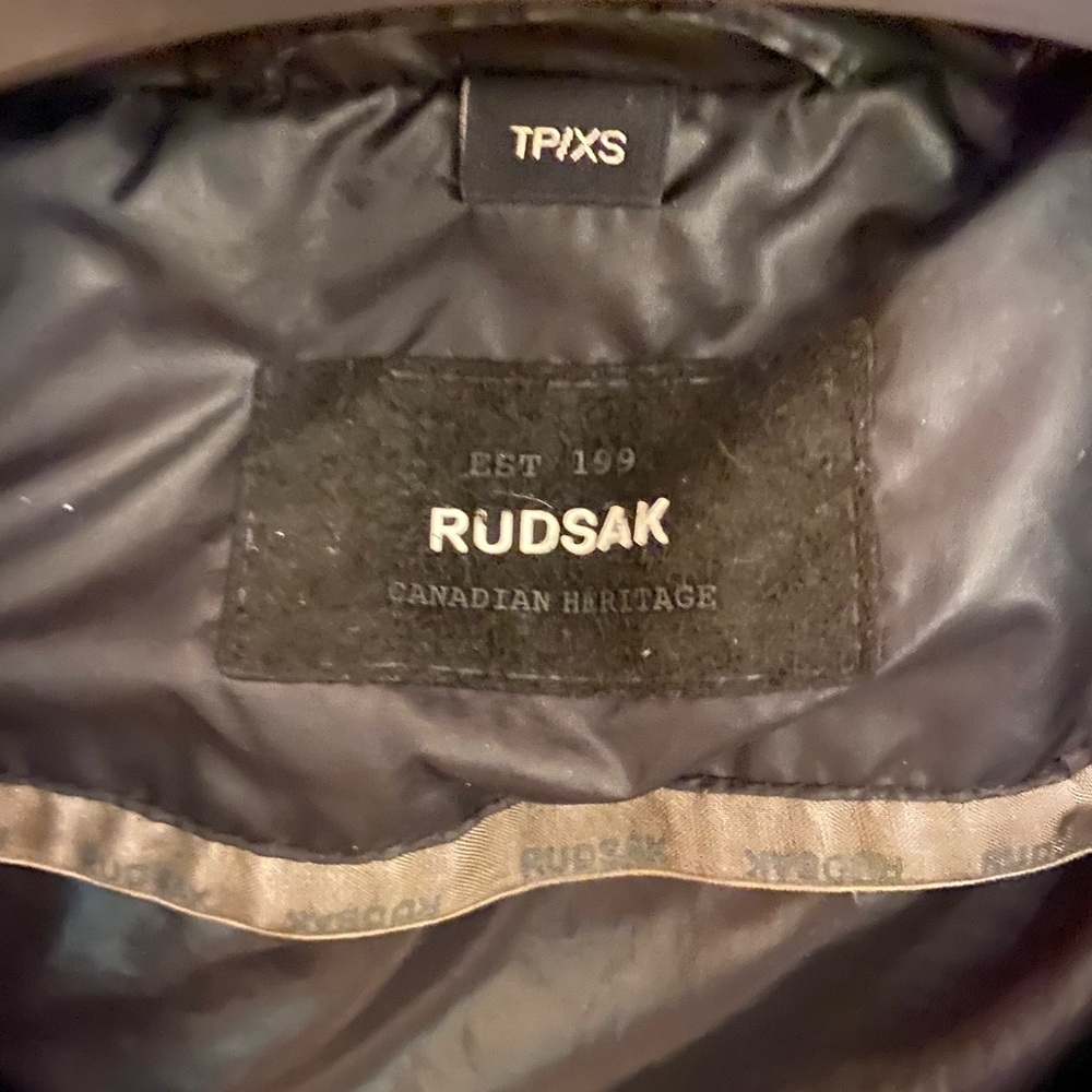 Womens Rudsak winter parka coat.